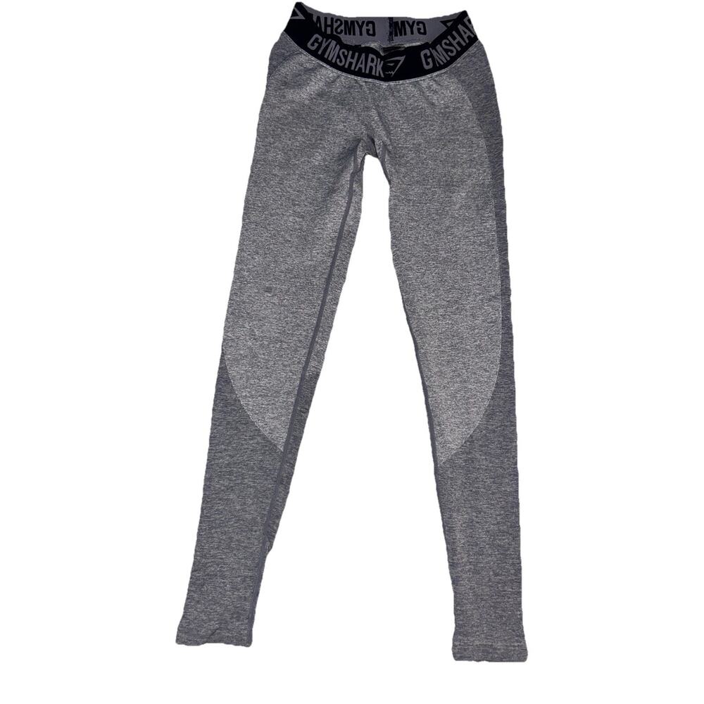 Gymshark Women’s Dry Flex Two Tone Leggings‎ Workout Gym Navy Blue Size S